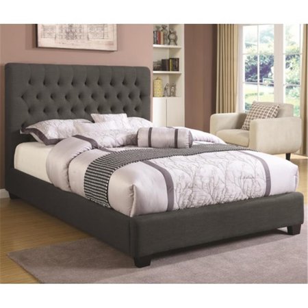 COASTER Coaster 300529F Upholstered Beds Full Chloe Upholstered Bed - Charcoal 300529F